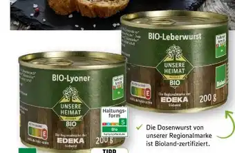 Scheck-in-Center Unsere Heimat Echt & Gut Bio-Lyoner Angebot