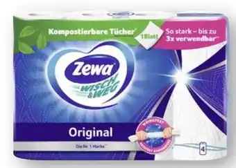 Scheck-in-Center Zewa Wisch & Weg Küchentücher Angebot