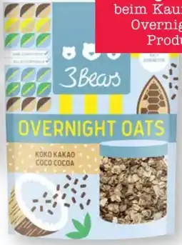 Scheck-in-Center 3Bears Overnight Oats Angebot