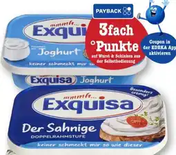 Scheck-in-Center Exquisa Frischkäse Angebot