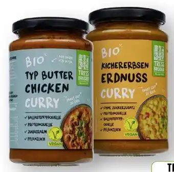 Scheck-in-Center Tressbrüder Bio Typ Butter Chicken Curry Vegan Angebot