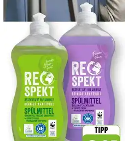 Scheck-in-Center Respekt Spülmittel Angebot