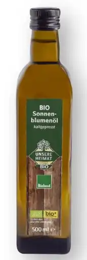 Scheck-in-Center Unsere Heimat Echt & Gut Bio Sonnenblumenöl Angebot