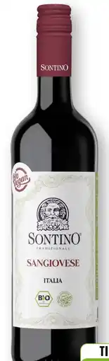 Scheck-in-Center Sontino Bio-Vegan Sangiovese Angebot