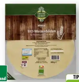 Scheck-in-Center Unsere Heimat Echt & Gut Bio Weizenböden Angebot