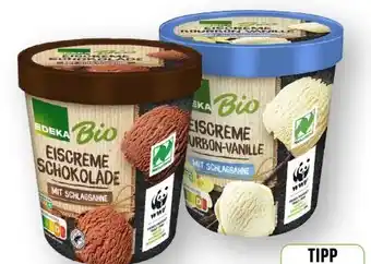 Scheck-in-Center Edeka Bio Eiscreme Schokolade Angebot