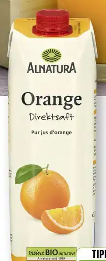 Scheck-in-Center Alnatura Bio Orangensaft Angebot