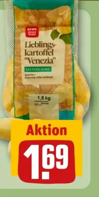 REWE Center Rewe Beste Wahl Speisekartoffeln Venezia Angebot