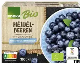 Scheck-in-Center Edeka Bio Bio-Heidelbeeren Tiefgefroren Angebot