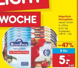 Netto Marken-Discount Rügen Fisch Heringsfilets Angebot