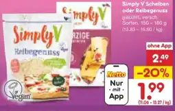 Netto Marken-Discount Simply V Veganer Scheibenkäse Angebot