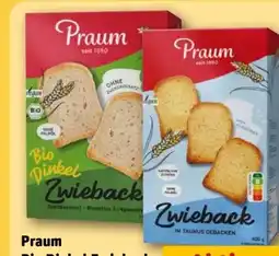 REWE Center Praum Bio Dinkel Zwieback Angebot