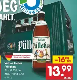 Netto Marken-Discount Veltins Pülleken Helles Angebot