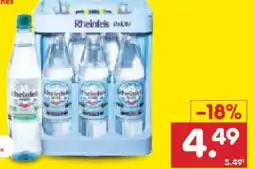 Netto Marken-Discount Rheinfels Quelle Mineralwasser natürliches Angebot
