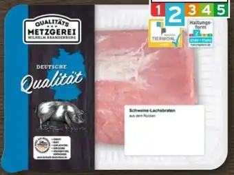 REWE Metzgerei Wilhelm Brandenburg Schweine-Lachsbraten Angebot