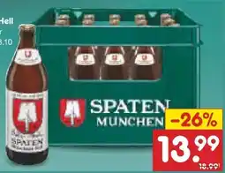 Netto Marken-Discount Spaten Münchner Hell Angebot