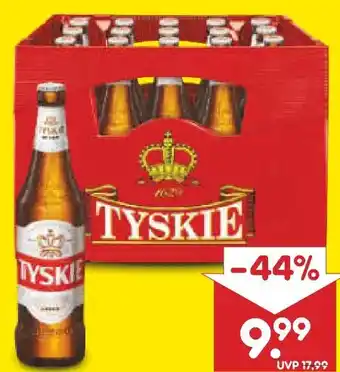 Netto Marken-Discount Tyskie Pils Angebot