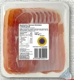 nahkauf Metzgerei Wilhelm Brandenburg Serrano Schinken Angebot