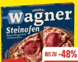Edeka Frischemarkt Original Wagner Steinofen-Pizza Salami Angebot