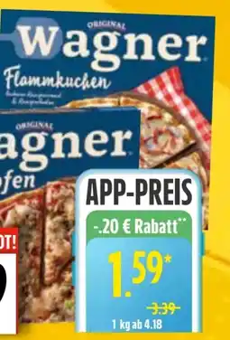 EDEKA Bandelt Original Wagner Steinofen-Pizza Angebot