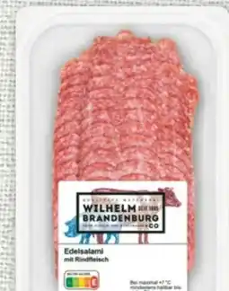 nahkauf Metzgerei Wilhelm Brandenburg Edelsalami mit Rind Angebot