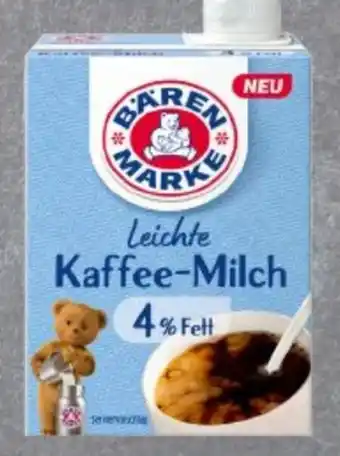 Edeka Bärenmarke Leichte Kaffee-Milch Angebot