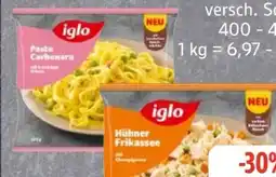 Edeka Iglo Fertiggerichte Hühner Frikassee mit Champignons Angebot