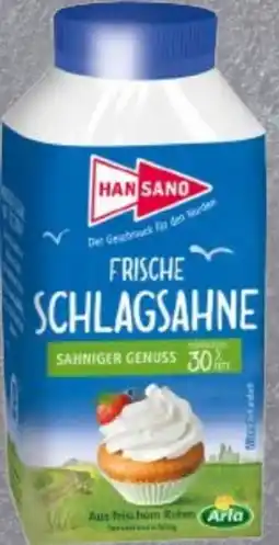Edeka Hansano Schlagsahne Angebot