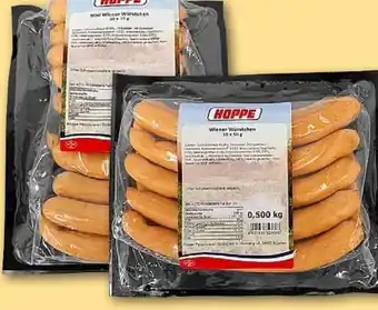 REWE Center Hoppe Wiener Würstchen Angebot