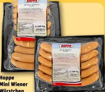 REWE Hoppe Wiener Würstchen Angebot