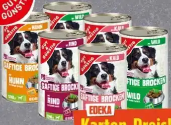 Edeka Gut & Günstig Saftige Brocken Hunde Nassnahrung Angebot