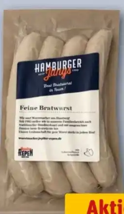 REWE Center Jupiter Repen Hamburger Jungs Feine Bratwurst Angebot
