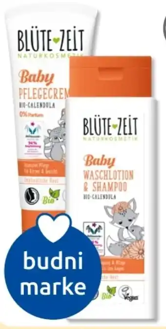 Budni Blütezeit Naturkosmetik Baby Pflegecreme Angebot