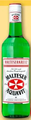 REWE Malteserkreuz Aquavit Malteser Angebot