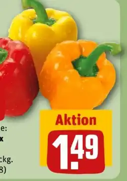 REWE Center Rewe Beste Wahl Paprika Mix Angebot