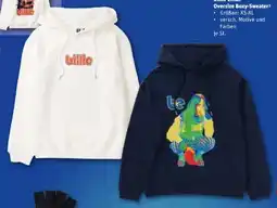 REWE Billie Eilish Damen Oversize Hoodie Angebot
