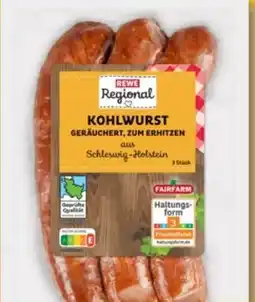 REWE Rewe Regional Kohlwurst Angebot
