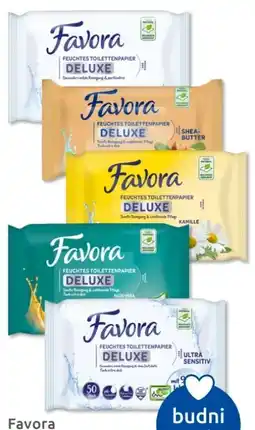 Budni Favora Feuchtes Toilettenpapier Deluxe Angebot