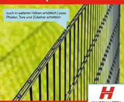 Hellweg Doppelstab-Gittermatten-Zaunsystem Angebot