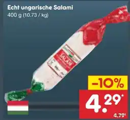 Netto Marken-Discount Pick Echte Ungarische Salami Angebot