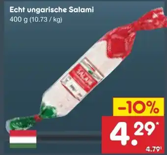 Netto Marken-Discount Pick Echte Ungarische Salami Angebot