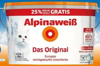 Globus Baumarkt Alpina Alpinaweiß Das Original Angebot