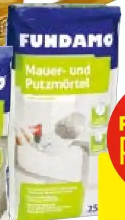 Hellweg Fundamo Mauer-Putzmörtel Angebot
