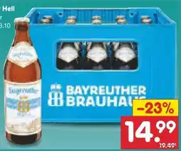 Netto Marken-Discount Bayreuther Brauhaus Hell Angebot