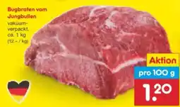 Netto Marken-Discount Bugbraten vom Jungbullen Angebot