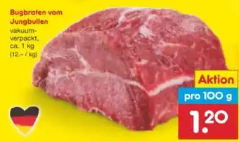 Netto Marken-Discount Bugbraten vom Jungbullen Angebot