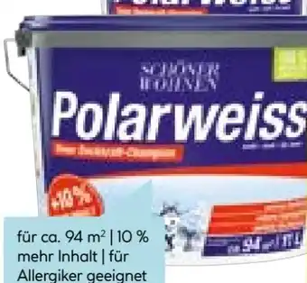 Hellweg Schöner Wohnen Innenfarbe Polarweiss Angebot