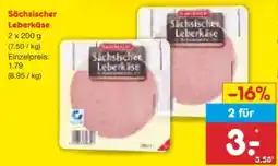 Netto Marken-Discount Naumburger Sächsischer Leberkäse Angebot