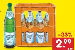 Netto Marken-Discount Brandenburger Quell Mineralwasser Angebot