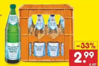 Netto Marken-Discount Brandenburger Quell Mineralwasser Angebot